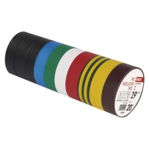 Akce Izolační páska PVC 19mm / 20m barevný mix