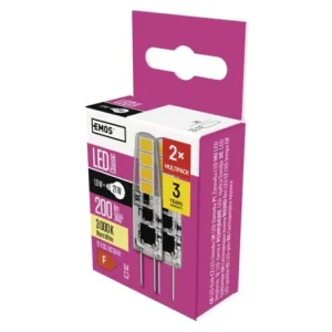 Must-Have LED žárovka Classic JC / G4 / 1,9 W (21 W) / 200 lm / teplá bílá