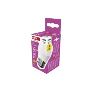 LED žárovka Classic Mini Globe / E27 / 6,5 W (60 W) / 806 lm / neutrální bílá Přímo Od Výrobce
