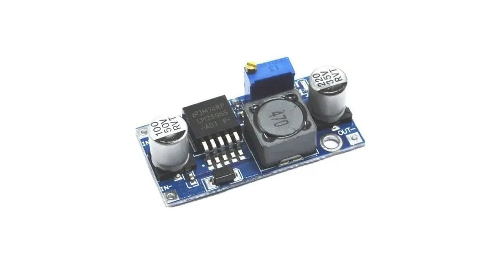 Napájecí modul, step-down měnič 3A s LM2596 Značkový
