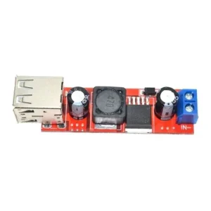 Speciální Cena Napájecí modul, step-down měnič 5V/3A, 2x USB,