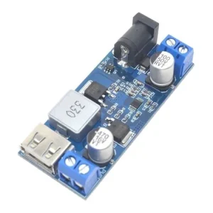 Akční Cena Napájecí modul, step-down měnič 12-24V na 5V/5A, USB+svorkovnice