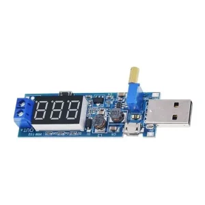 Napájecí modul, step-up měnič 3,5-12V na 1,2-24V včetně USB Nová Kolekce