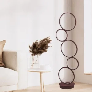 LED designová stojací lampa 85W - JF2309/BR Cenová Bomba