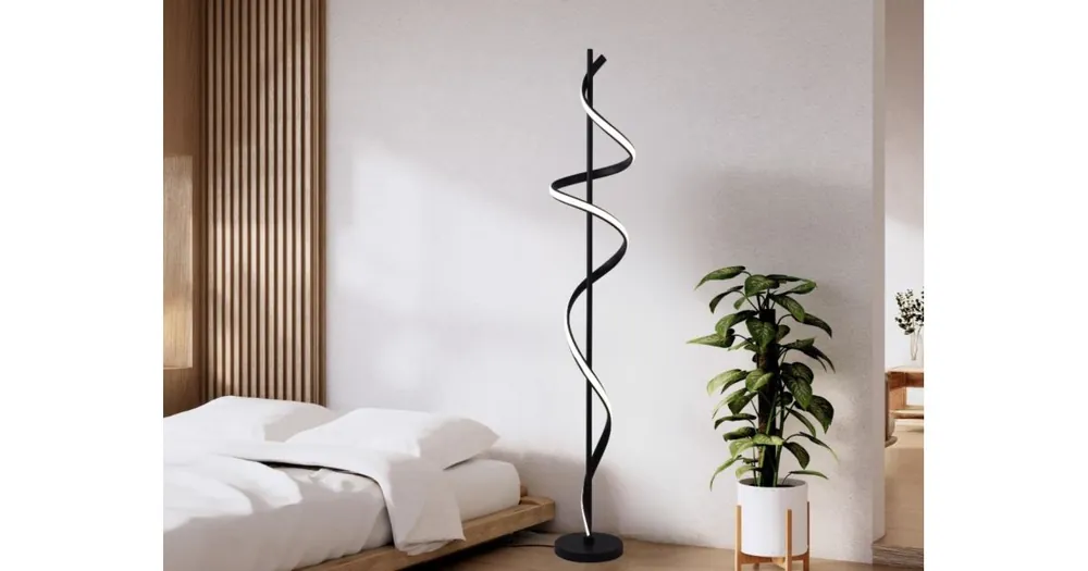 Sezónní Sleva LED designová stojací lampa 50W - JF2304/B