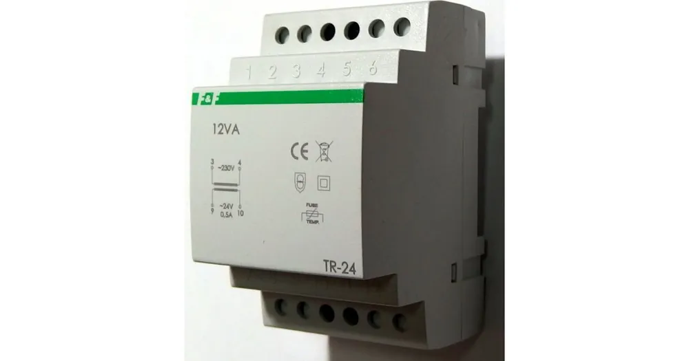 Zvonkové trafo TR24 24V 0,5A 12VA Cenově Výhodný