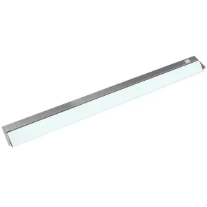 Dokud Zásoby Vydrží VERSA LED výklopné nábytkové svítidlo s vypínačem pod kuchyňskou linku 15W, stříbrná - studená