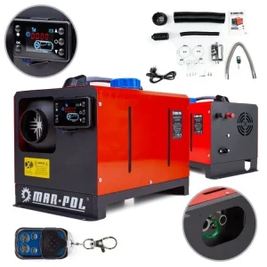 Naftové nezávislé topení 8kW, 230V/12V MAR-POL Časově Omezené