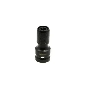 Adaptér z 1/2" čtyřhran na 1/4" HEX pro rázové utahováky GEKO Autentický