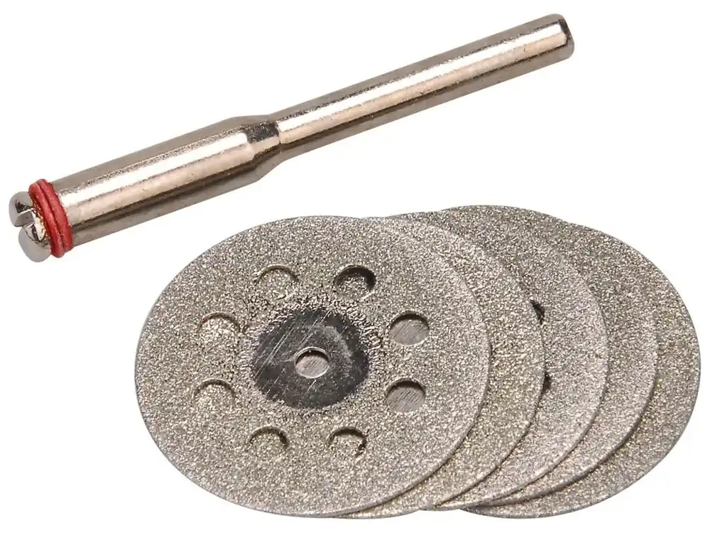Kotouče diamantové, na přímou brusku, sada 6ks, průměr dříku 3,2mm EXTOL CRAFT Pouze Dnes
