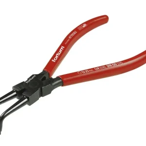 Aktuální Kleště seeger zahnuté vnitřní, 140mm, rozsah 10-25mm, 61CrV4, FORTUM