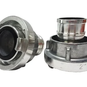 Značkový Rychlospojky pro požární hadice, 2ks, 52mm (2"), prodloužené, leštěné MAR-POL