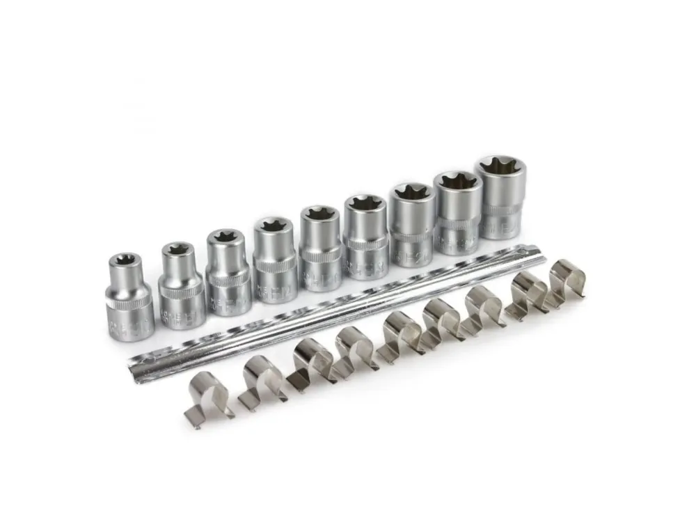 Klíče - hlavice nástrčné vnitřní torx, 1/2", sada 9ks MAR-POL Značkový