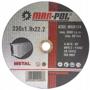 Akce Kotouč řezný na kov, 230x1,9x22,2mm MAR-POL