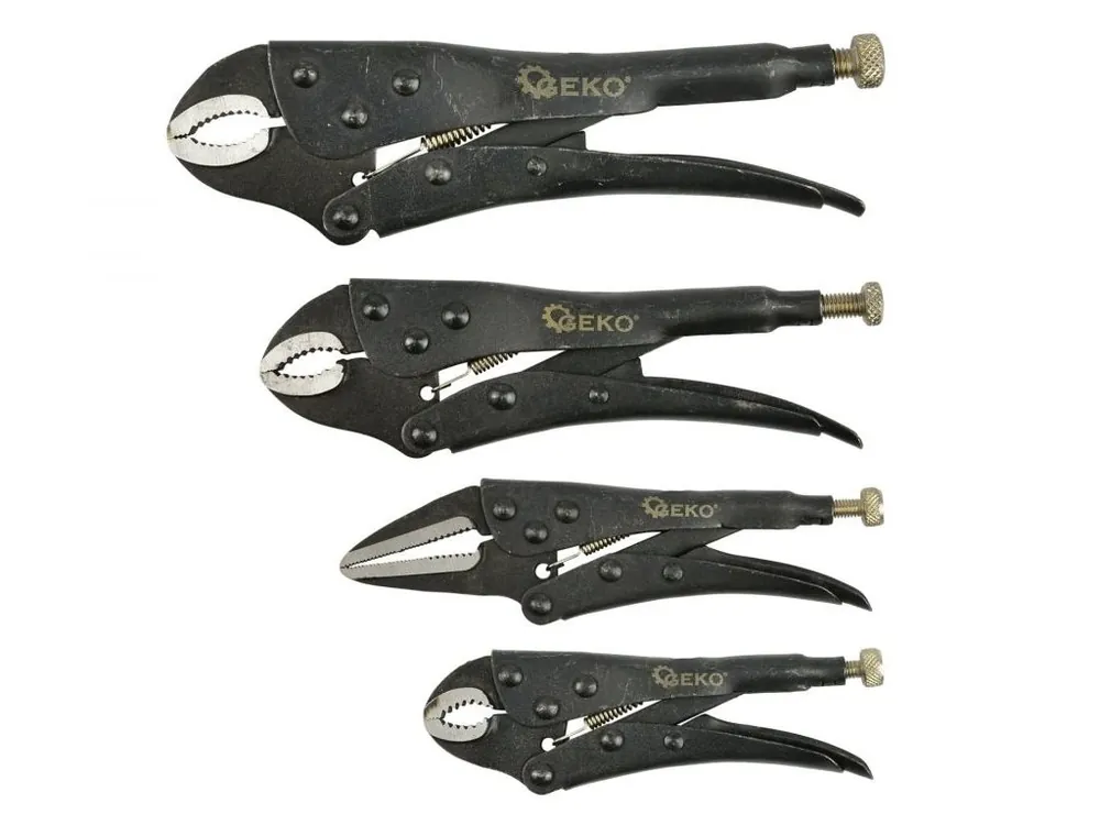 Akce Kleště upínací sada 4ks, 125-250mm, Q235 GEKO