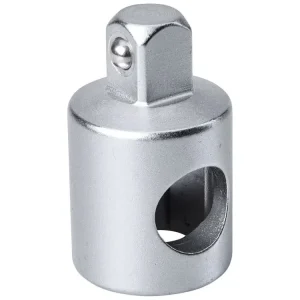Adaptér, čtyřhran vnitřní 1/2"- vnější 3/8", s otvorem pro trhák, 61CrV5, FORTUM Rychlé Dodání
