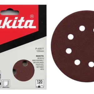Akce Brusný papír na suchý zip 125mm K100 50ks Makita