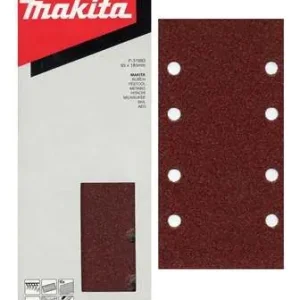 Akce Brusný papír na suchý zip 93x185mm děrovaný K240 10ks Makita