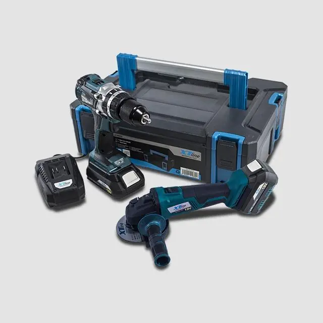 Akce Sada aku nářadí 18V 6dílů BRUSHLESS XTline