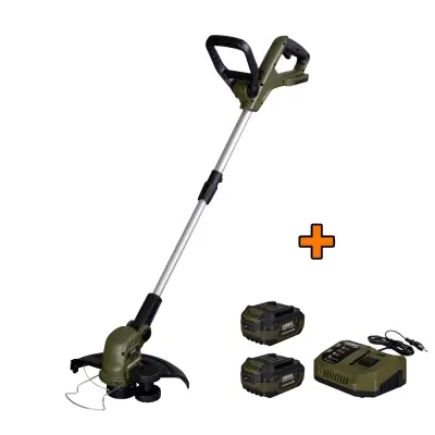 Akce Aku teleskopický vyžínač CVT 300 SET 20V/2x4,0 Ah Narex Camouflage 65406397019