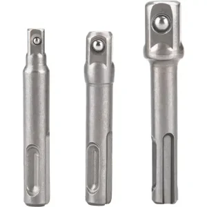 Extol adaptéry sada 3ks z SDS PLUS na čtyřhran1/4"-3/8"-1/2" 8819695 Must-Have