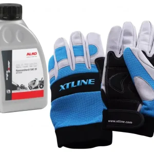 Pouze Dnes AL-KO olej SAE30 0,6L + pracovní rukavice XTline