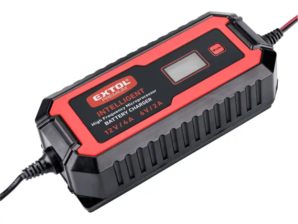 EXTOL PREMIUM Autonabíječka 9stupňová 12V/6V 4A 8897302 Výhodná Nabídka