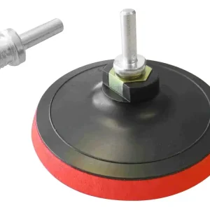 EXTOL CRAFT 108530 nosič brusných výseků - M14, 0 125mm, suchý zip, s redukcí úchytu do vrtačky Nejlepší Cena